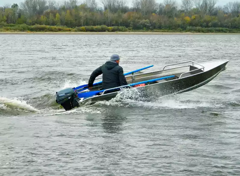 Алюминиевая лодка Wyatboat-390 M в Реутове