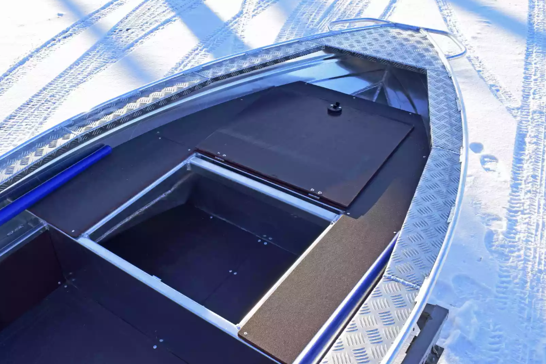 Алюминиевая лодка Wyatboat-370 Р FISH в Реутове