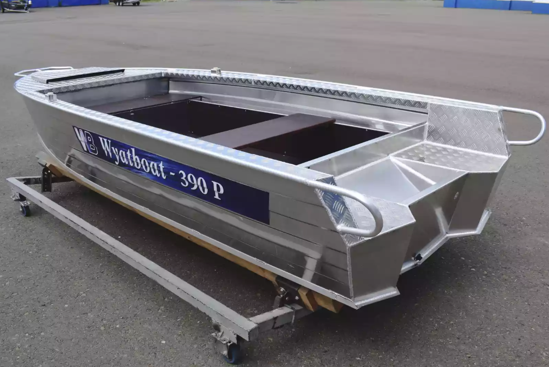 Алюминиевая лодка Wyatboat-390Р PRO в Реутове