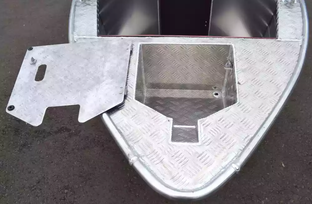 Алюминиевая лодка Wyatboat-390 DCM Увеличенный борт в Реутове