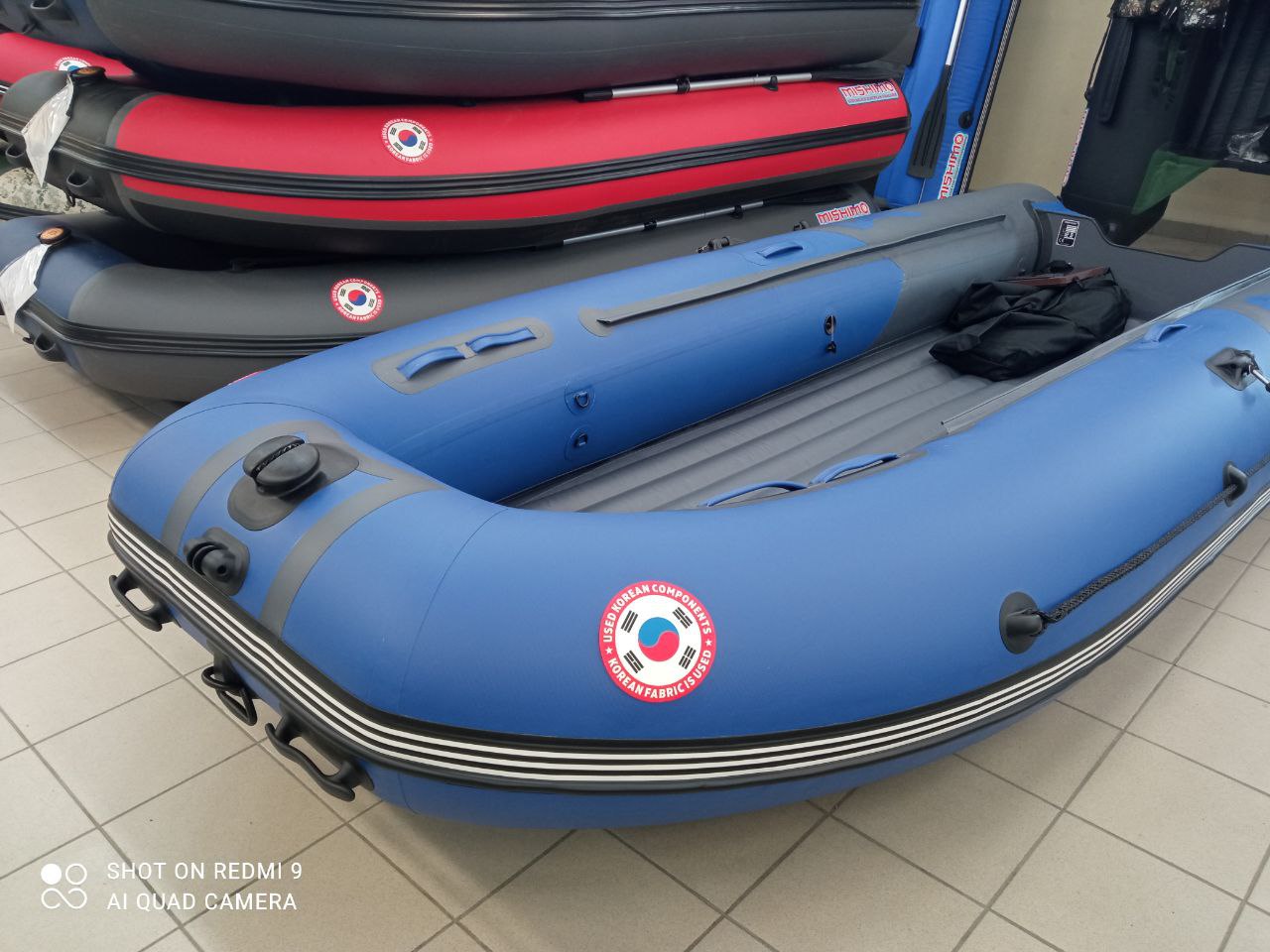 Лодка MISHIMO RIVER JET 390 под водомет в Реутове