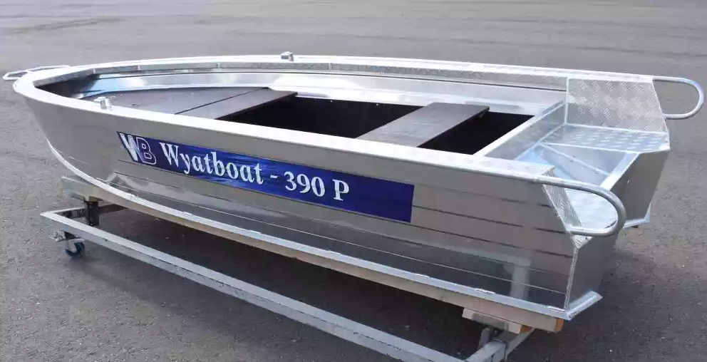 Алюминиевая лодка Wyatboat-390Р Fish в Реутове