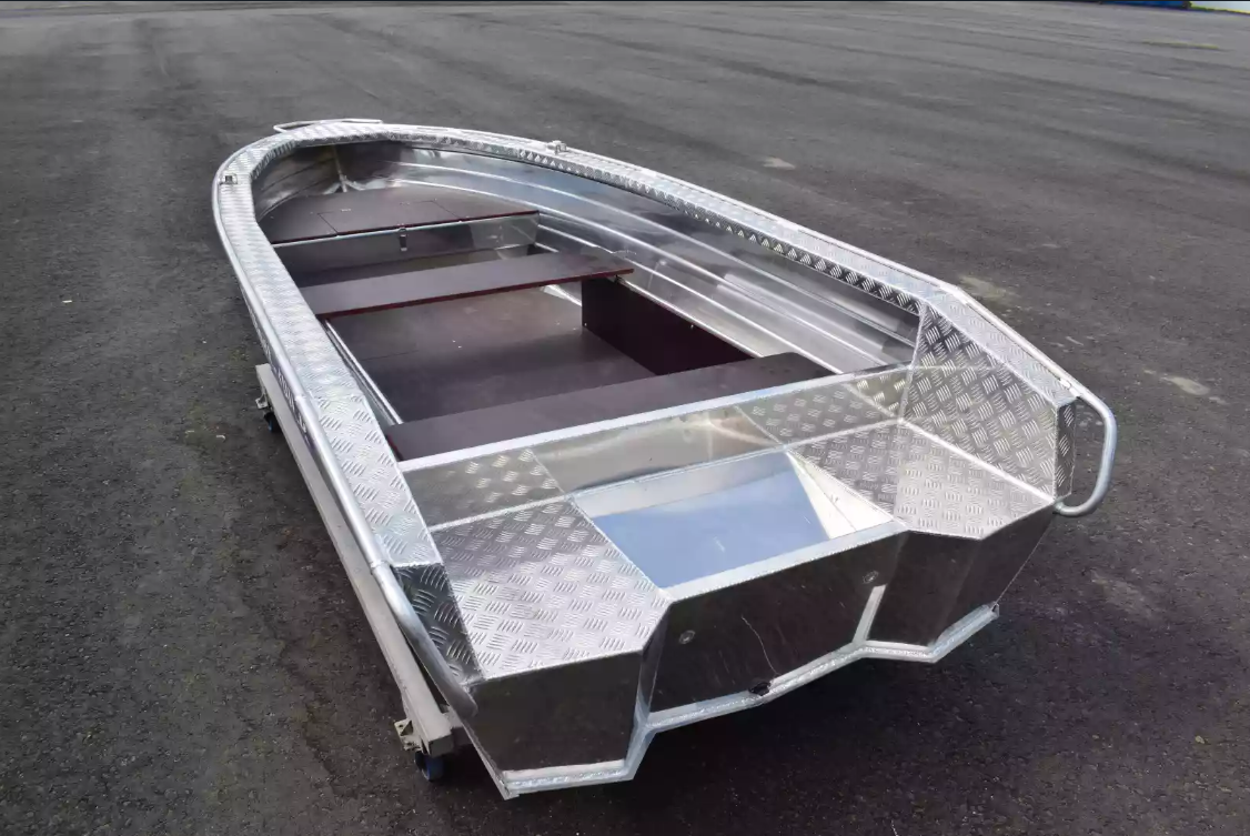 Алюминиевая лодка Wyatboat-390Р Увеличенный борт в Реутове