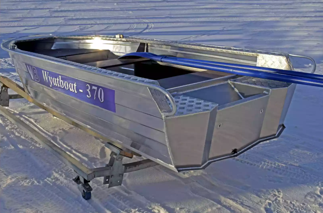Алюминиевая лодка Wyatboat-370 Р в Реутове