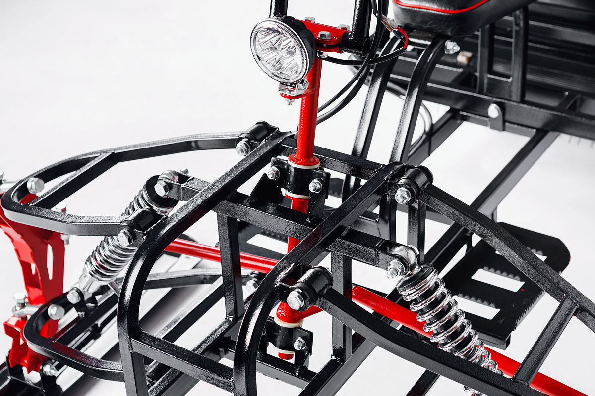 Лыжный модуль IKUDZO с подогревом ручек пластиковые лыжи в Реутове