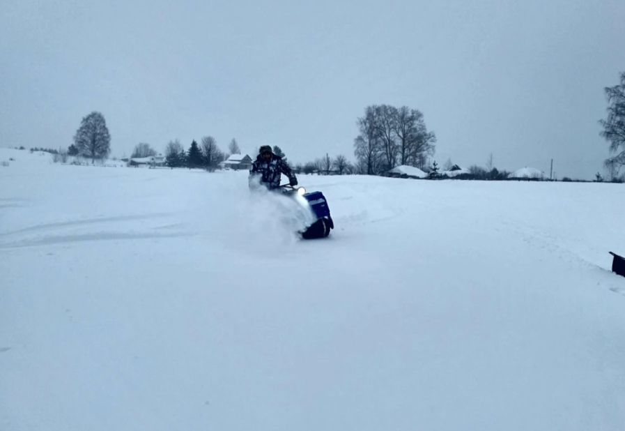 Мотобуксировщик Альбатрос-XLV 9 мини, тележки, 1250 мм в Реутове