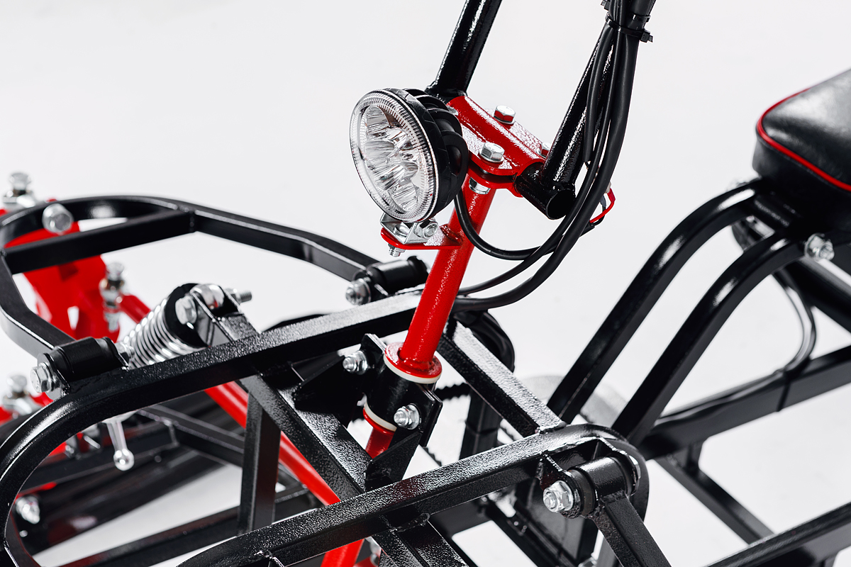 Лыжный модуль IKUDZO с подогревом ручек пластиковые лыжи в Реутове