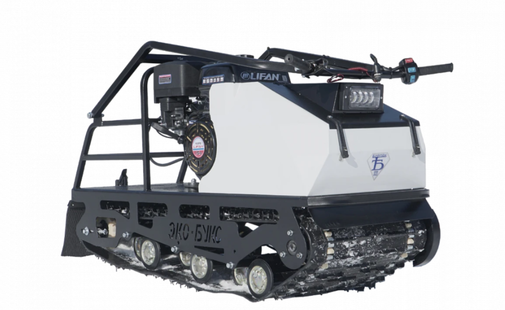 Мотобуксировщик ЭКО-букс V.2 15 л.с. (катковая подвеска, передний привод, длина 1450 мм) в Реутове