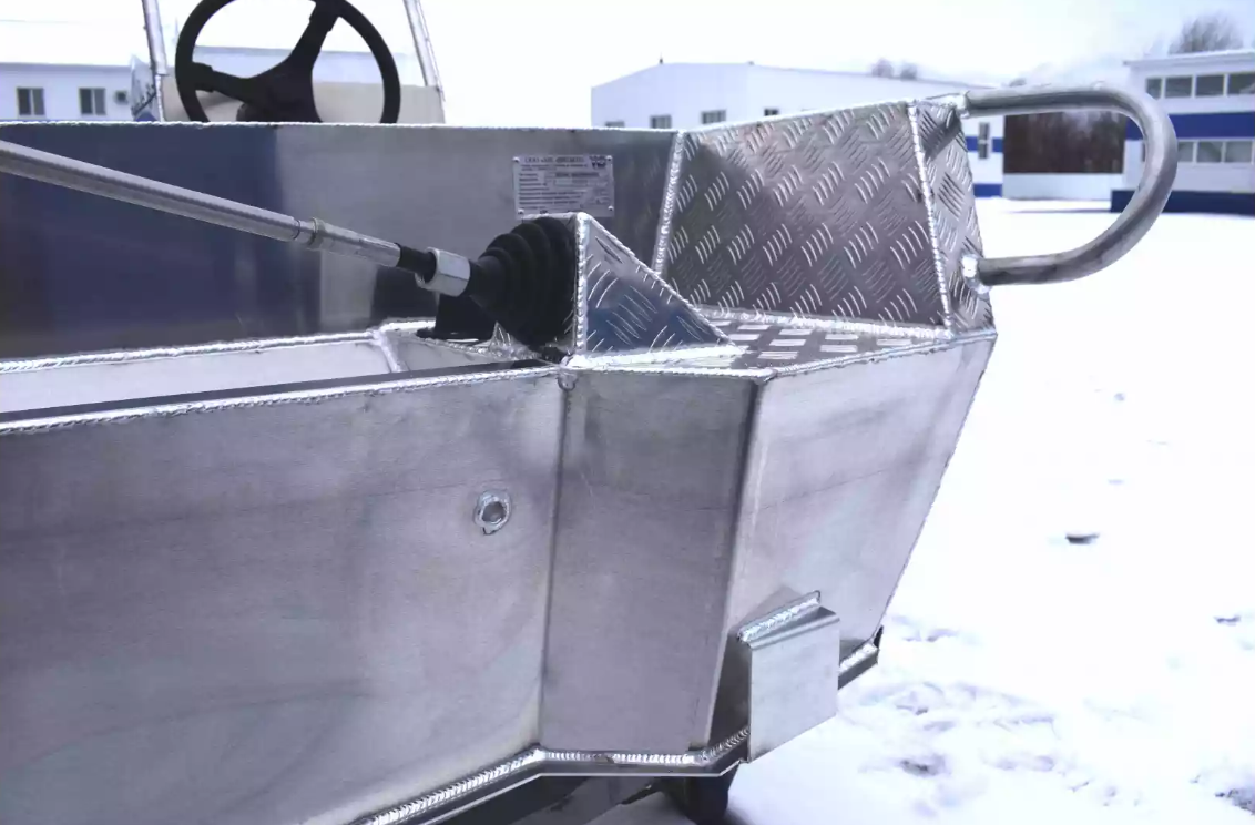 Алюминиевая лодка Wyatboat-390 C в Реутове