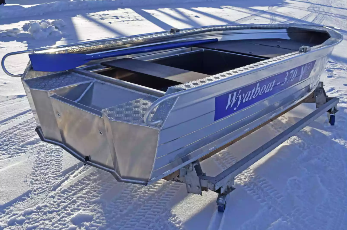 Алюминиевая лодка Wyatboat-370 Р FISH в Реутове