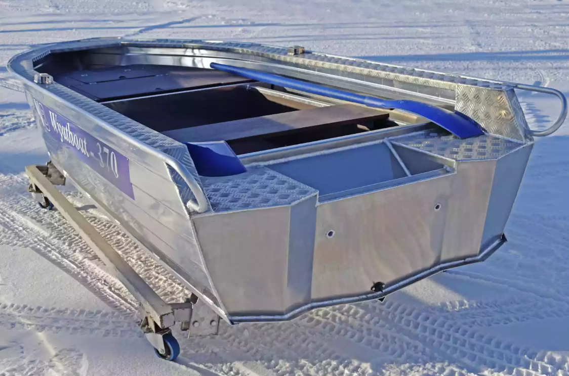 Алюминиевая лодка Wyatboat-370 Р FISH в Реутове