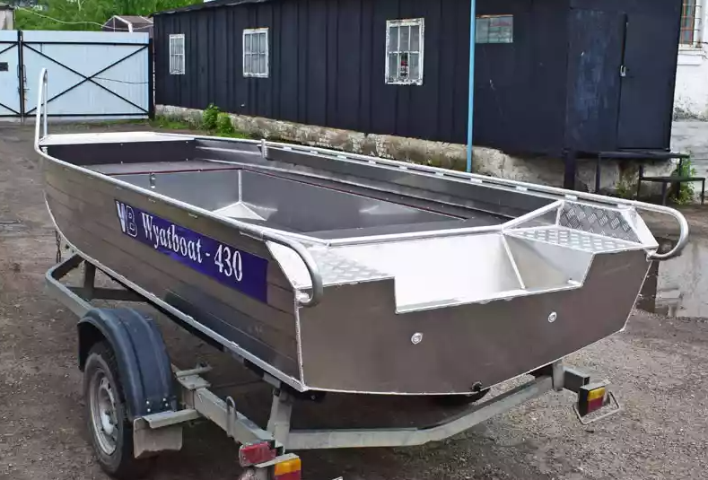 Алюминиевая лодка  Wyatboat-430 Master в Реутове