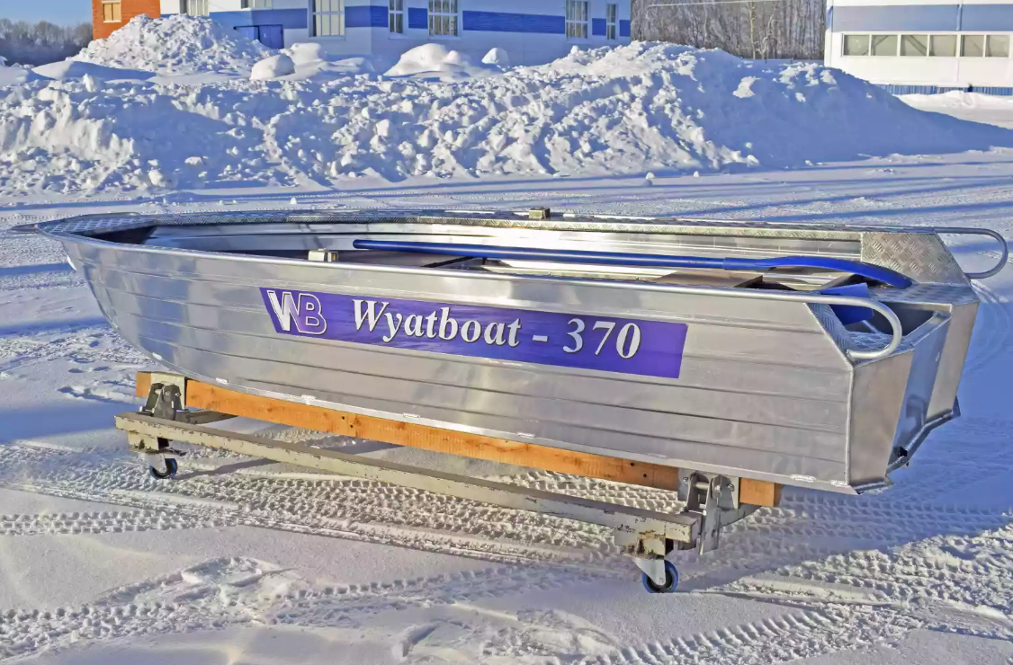 Алюминиевая лодка Wyatboat-370 Р FISH в Реутове
