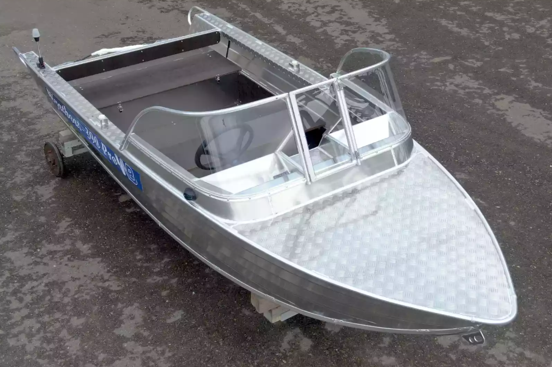 Алюминиевая лодка Wyatboat-390 Pro в Реутове