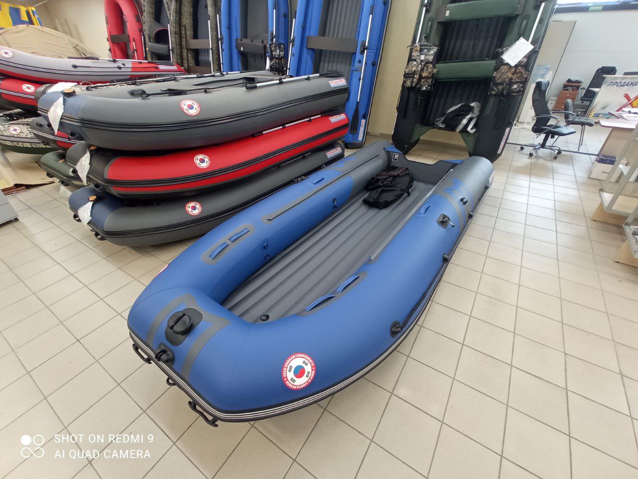 Лодка MISHIMO RIVER JET 390 под водомет в Реутове