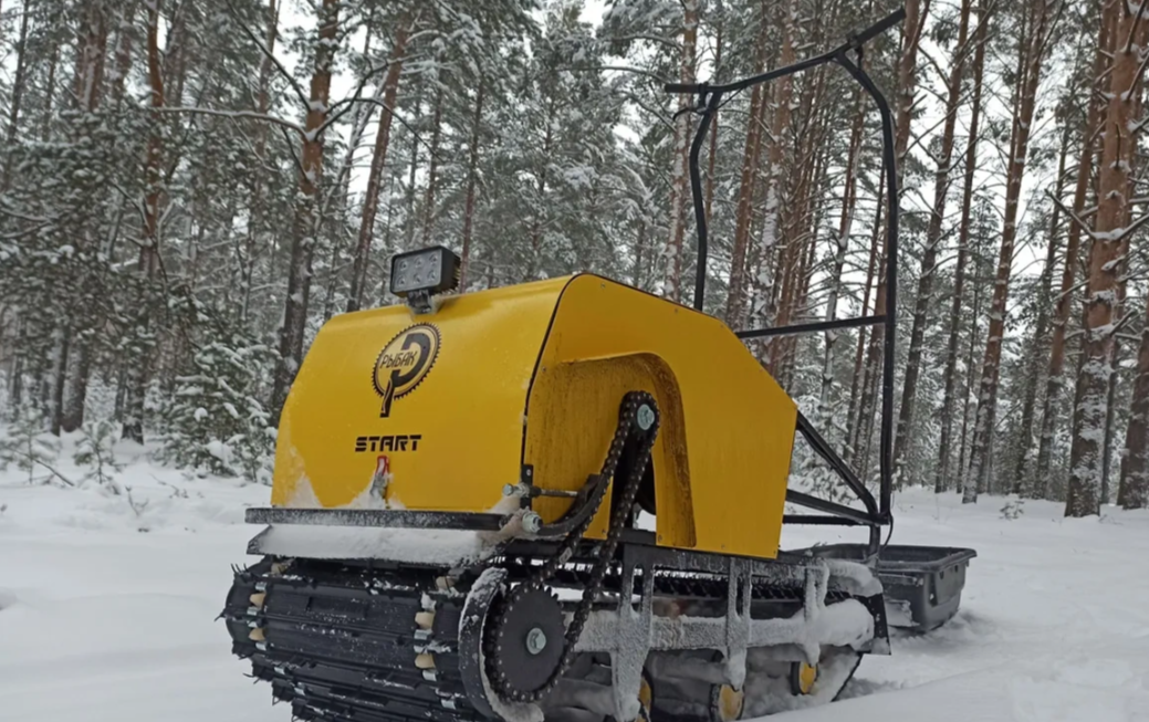 Мотобуксировщик РЫБАК СТАРТ Lifan 15 л.с. (металлический капот) в Реутове