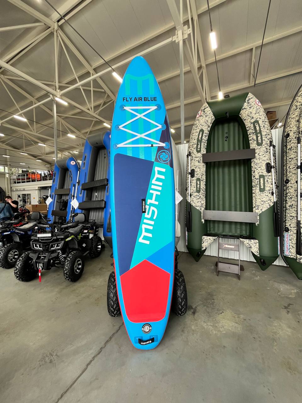 SUP (САП) Доска MISHIMO FLY AIR BLUE 10,8’ (330см) в Реутове