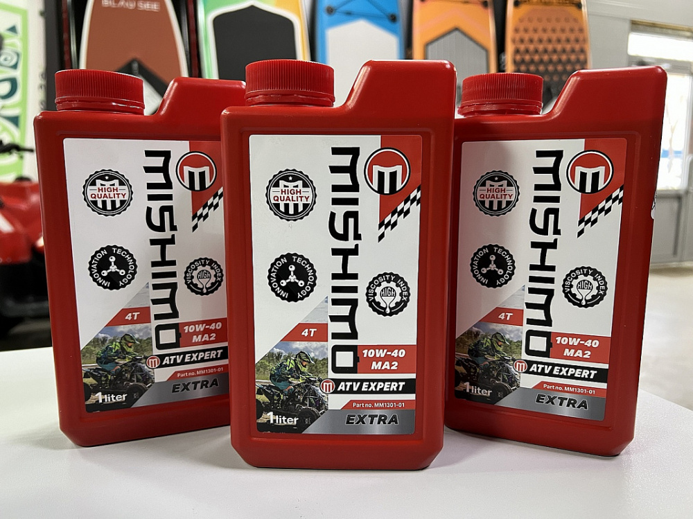 Масло MISHIMO 4T ATV EXPERT (EXTRA) 10w40 1 л в Реутове