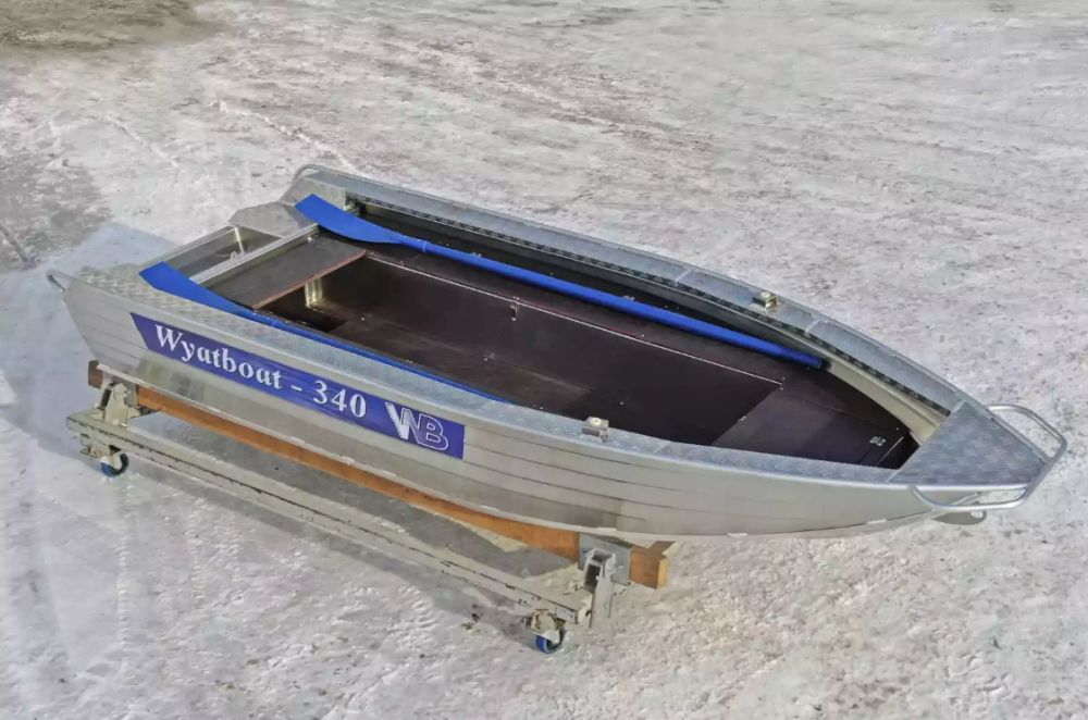 Алюминиевая лодка Wyatboat-340 РМ в Реутове