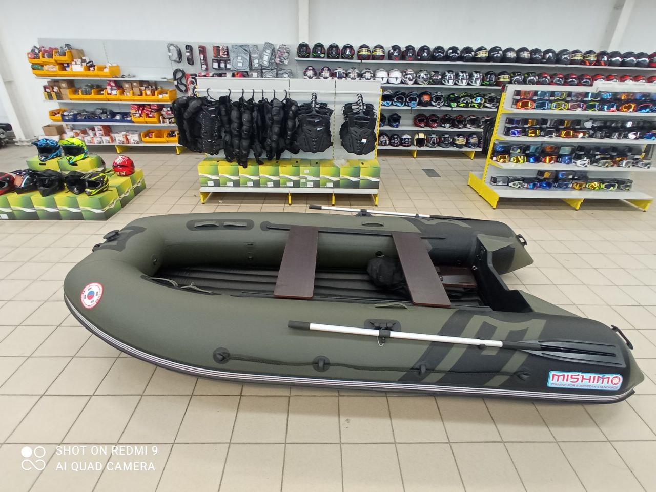 Лодка MISHIMO RIVER JET 390 под водомет в Реутове