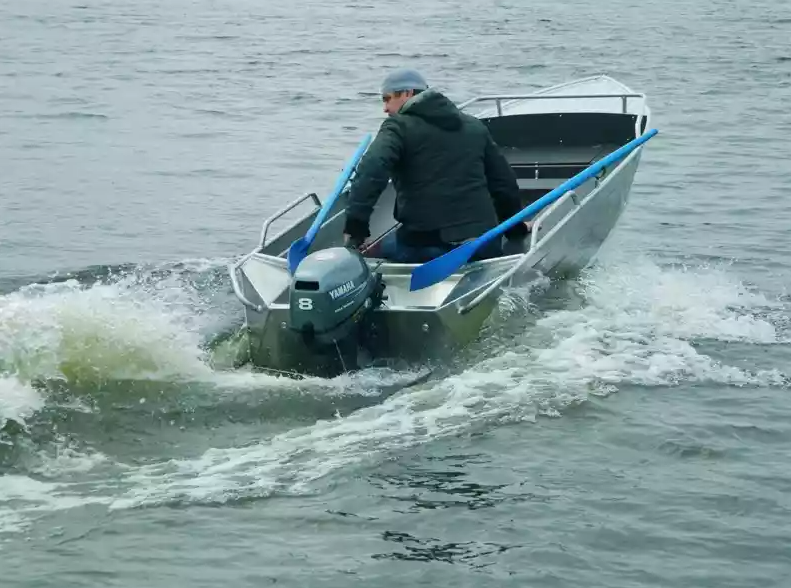 Алюминиевая лодка Wyatboat-390 M в Реутове