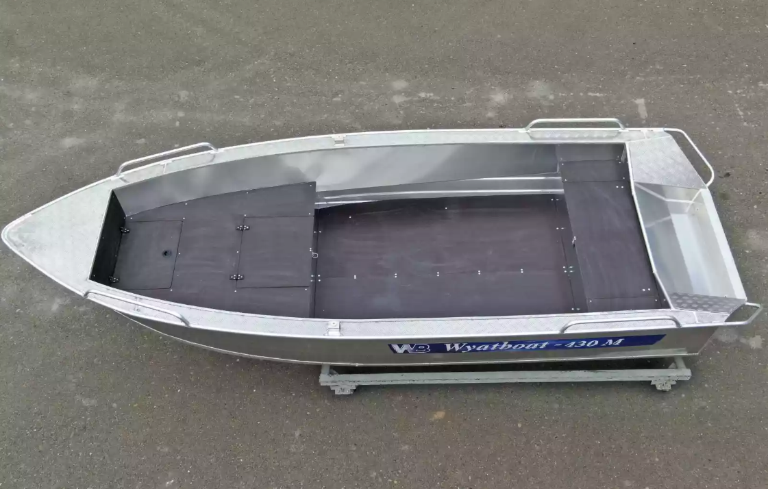 Алюминиевая лодка  Wyatboat-430М FISH в Реутове
