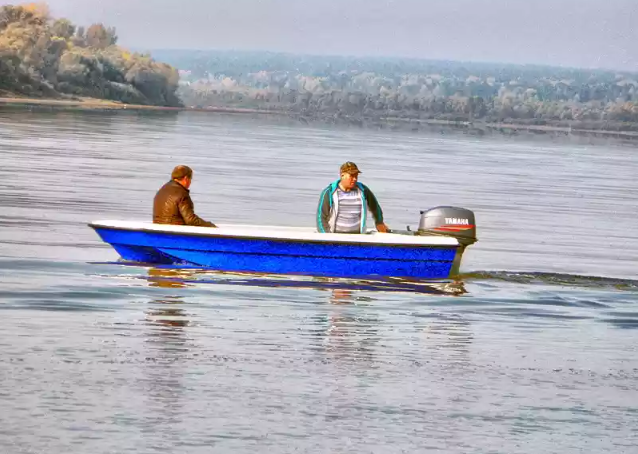 Стеклопластиковая лодка Wyatboat 430 тримаран в Реутове