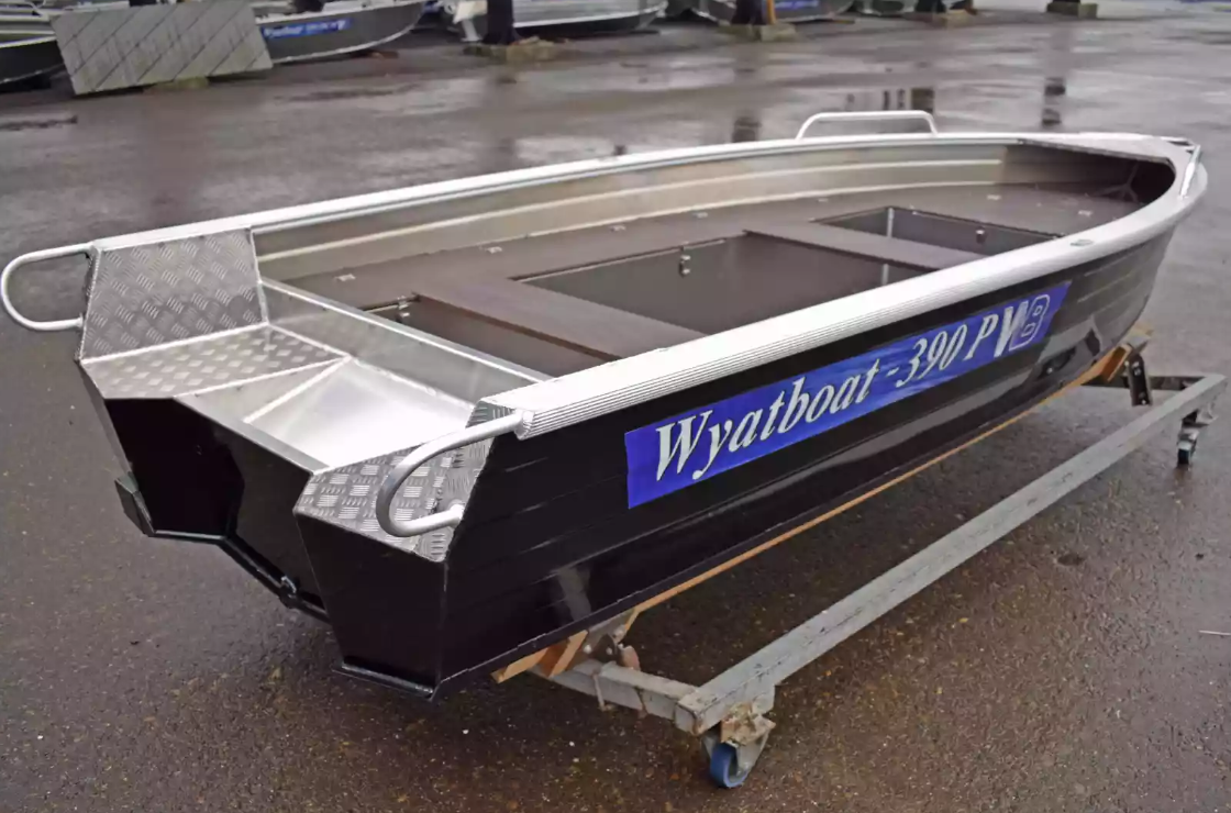 Алюминиевая лодка Wyatboat-390РМ в Реутове