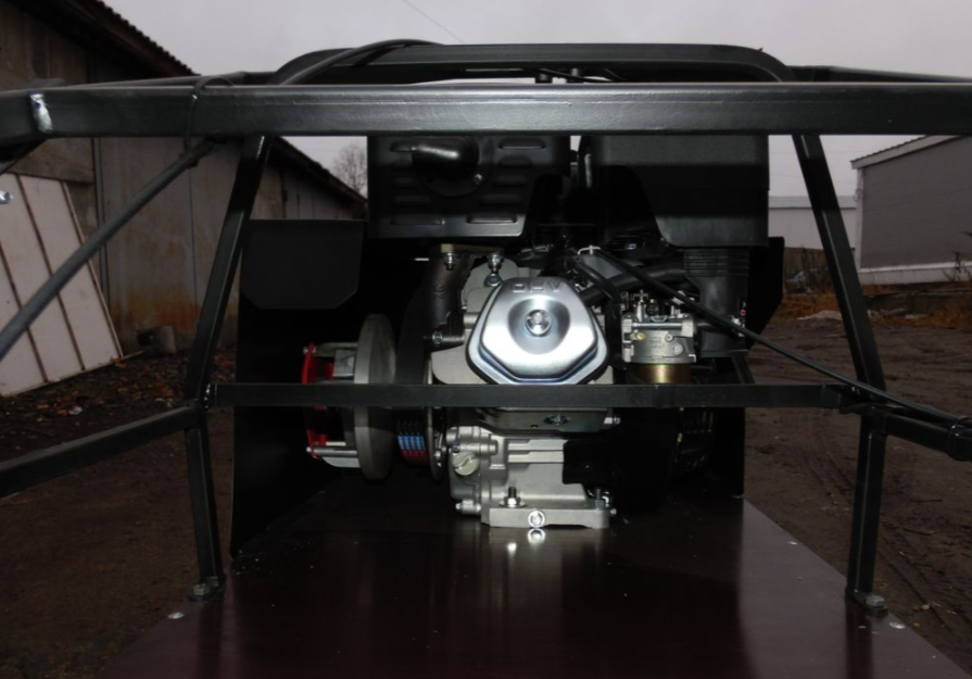 Мотобуксировщик AhtaR Зима 15 л/с с вариатором в Реутове