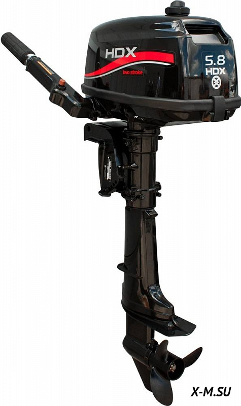 Лодочный мотор 2-х тактный HDX R series T 5,8 BMS в Реутове