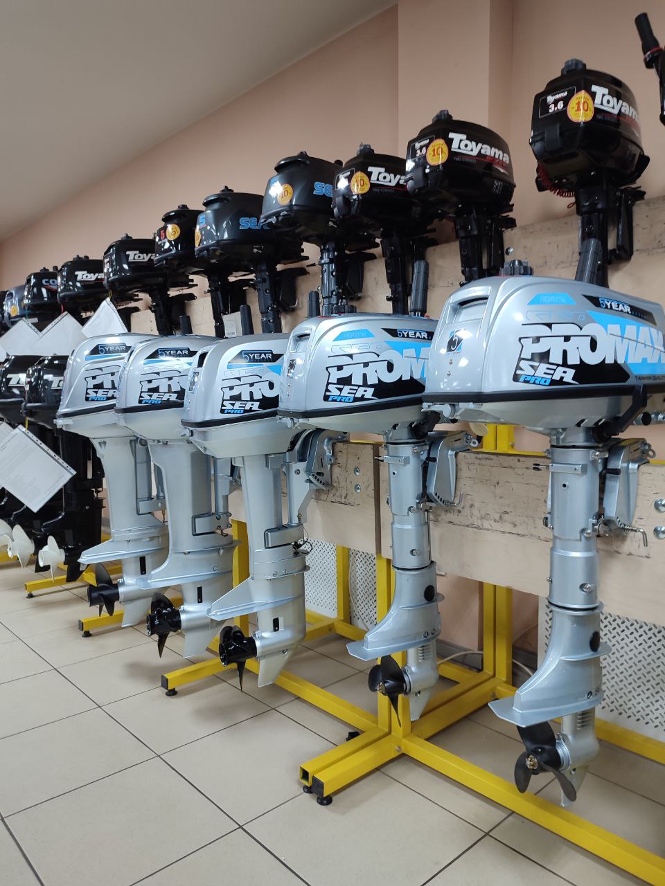 Лодочный мотор PROMAX SP5FHS (внешний бак 12 л) в Реутове