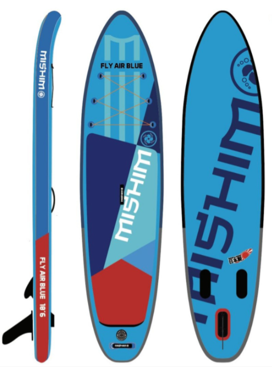 SUP (САП) Доска MISHIMO FLY AIR BLUE 10,8’ (330см) в Реутове