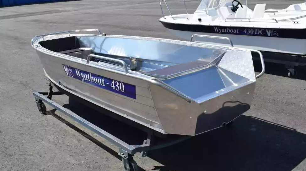 Алюминиевая лодка  Wyatboat-430М в Реутове