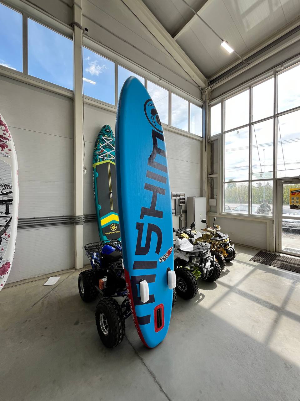 SUP (САП) Доска MISHIMO FLY AIR BLUE 10,8’ (330см) в Реутове