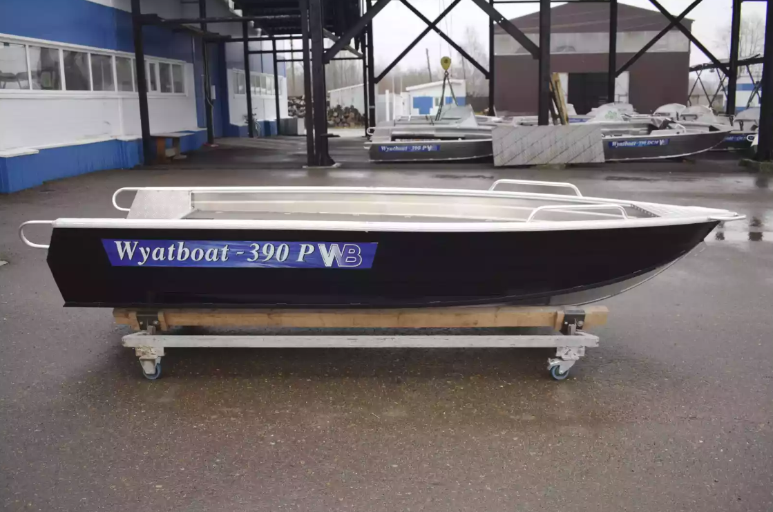 Алюминиевая лодка Wyatboat-390РМ в Реутове