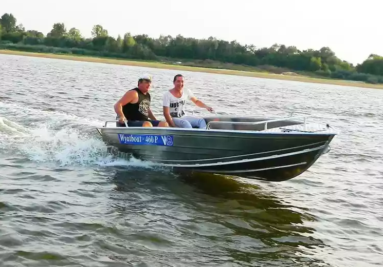 Алюминиевая лодка Wyatboat-460 P в Реутове