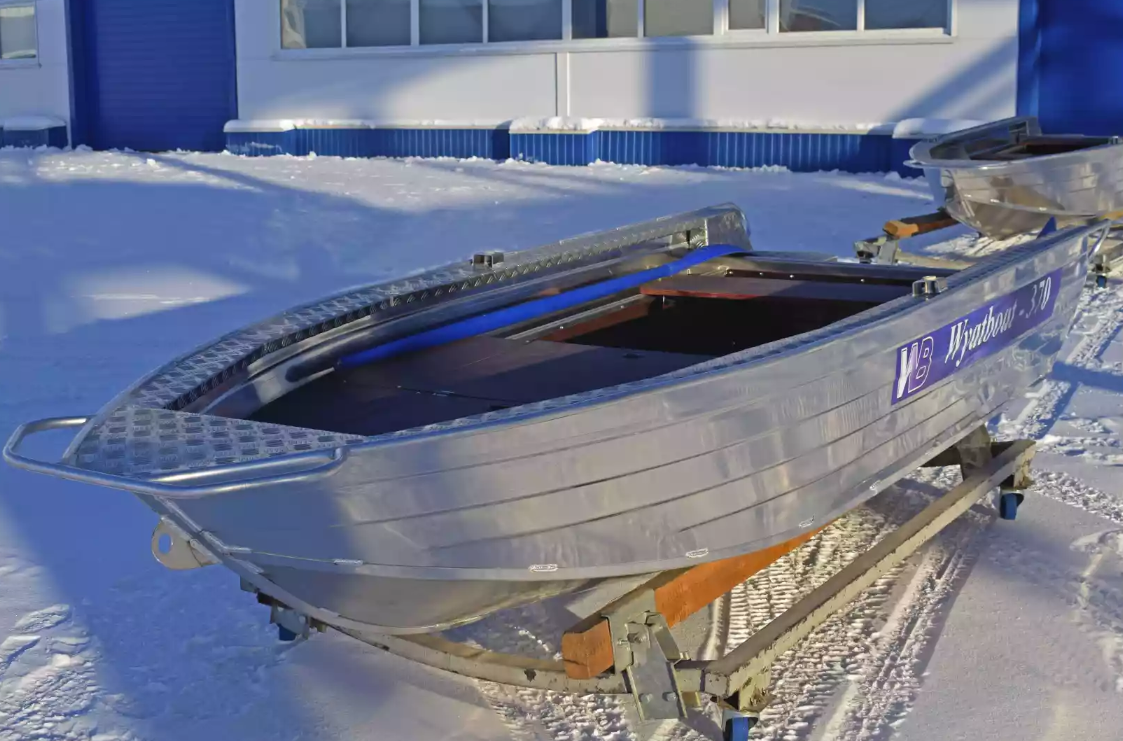 Алюминиевая лодка Wyatboat-370 Р FISH в Реутове