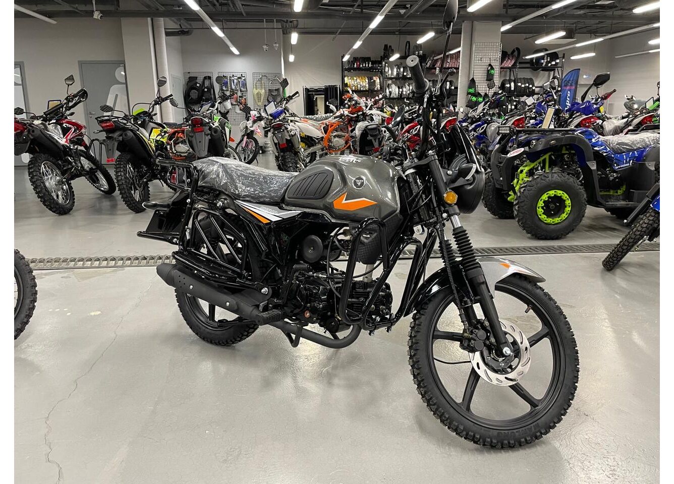 Мопед VMC NOVA 49сс (125сс) Led Full, дисковый тормоз, RKB RATO с баланс. валом, сигнализация в Реутове