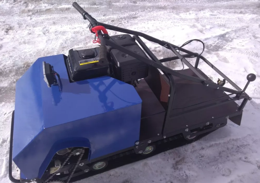 Мотобуксировщик AhtaR ЗИМА с реверсом (задний ход) в Реутове