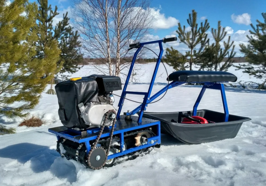 Мини-мотобуксировщик Альбатрос-М без фары в Реутове