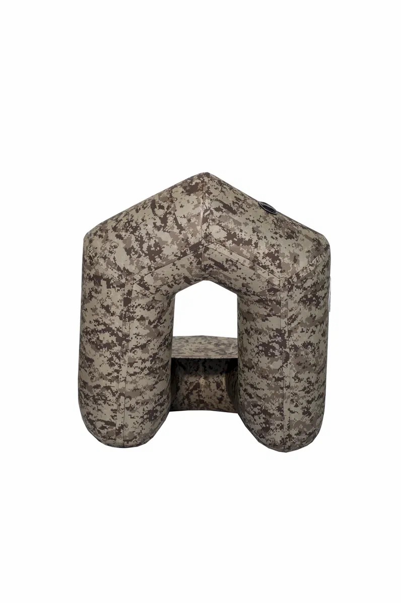 КРЕСЛО НАДУВНОЕ SMARINE, 85Х75 СМ, ПВХ, КОРИЧНЕВЫЙ ПИКСЕЛЬ в Реутове