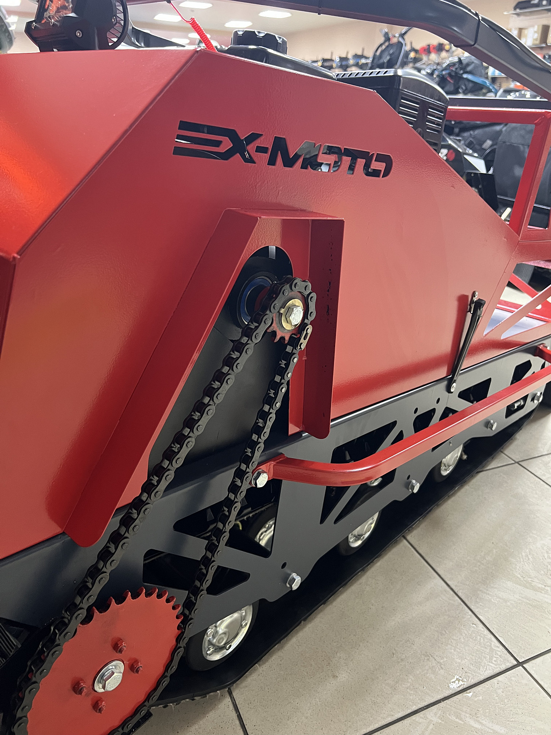 Мотобуксировщик EX-MOTO SNOWDOG S500 15л.с в Реутове