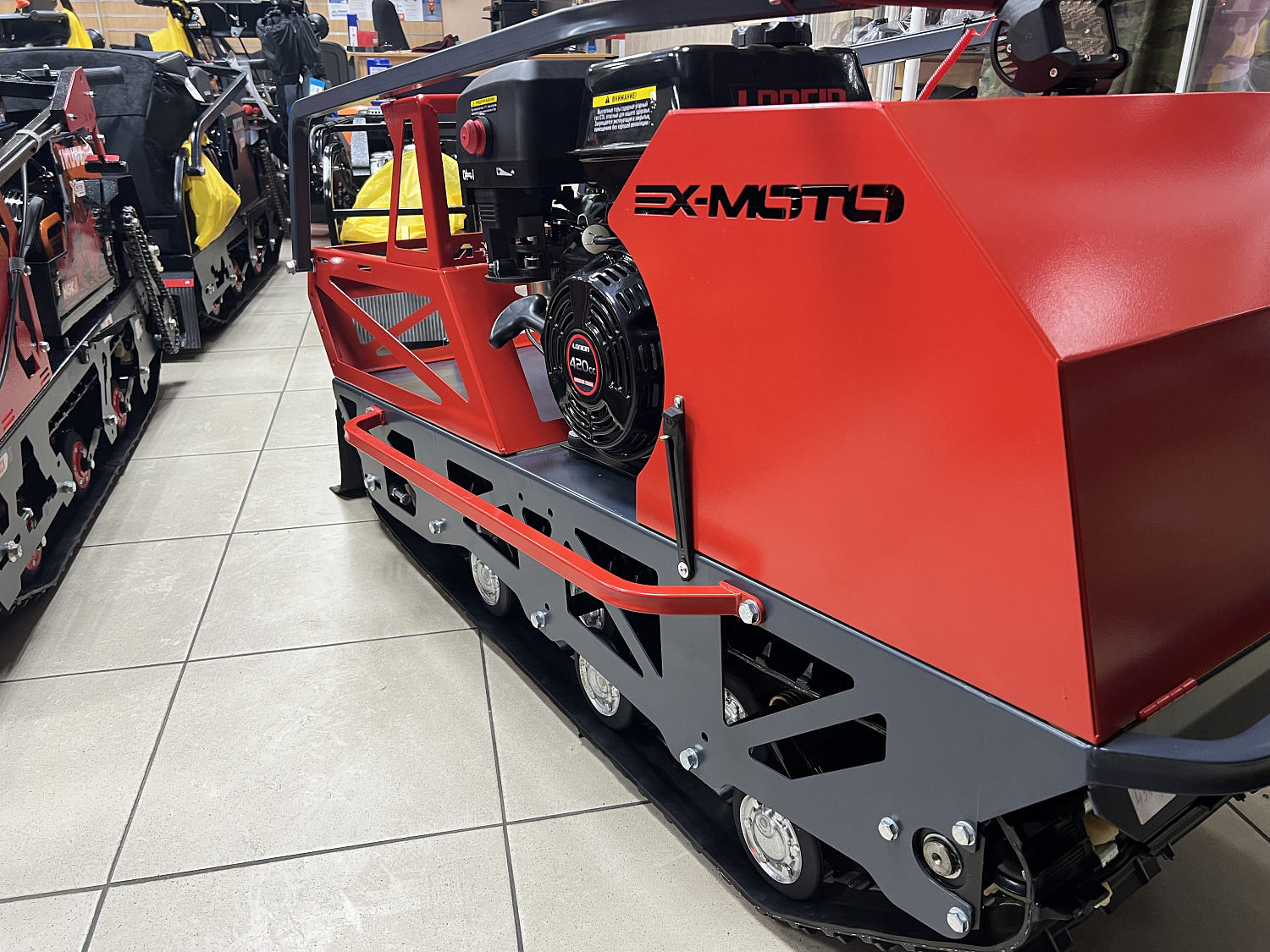 Мотобуксировщик EX-MOTO SNOWDOG S500 15л.с в Реутове