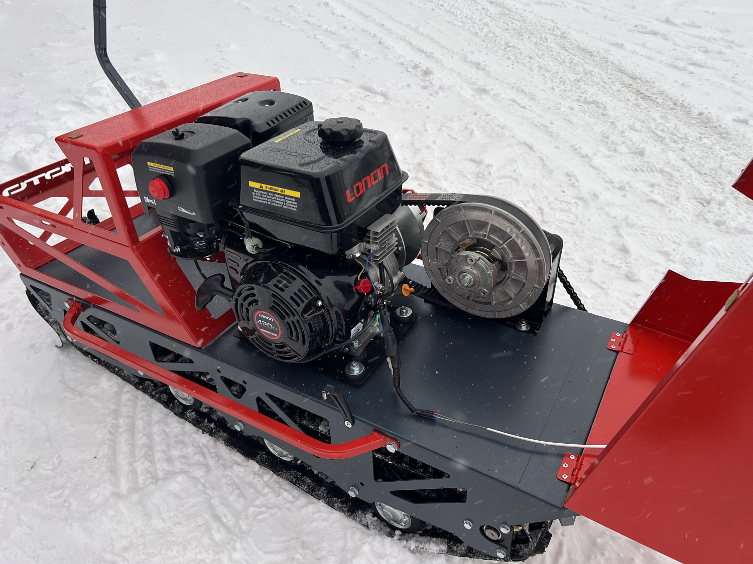 Мотобуксировщик EX-MOTO SNOWDOG S500 15л.с в Реутове