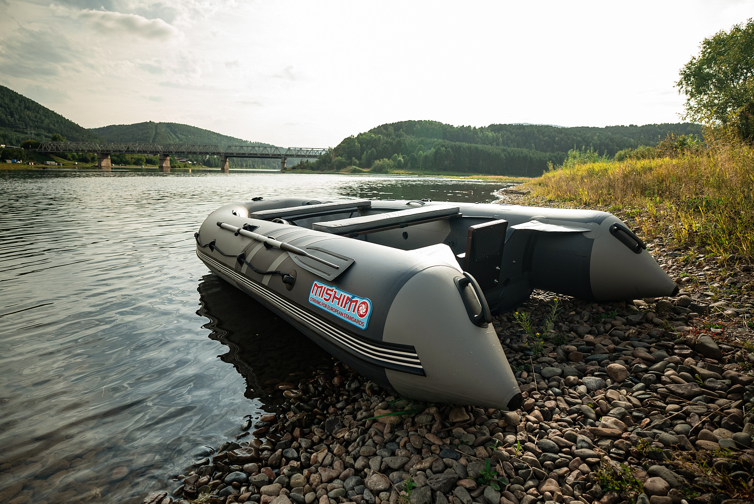Лодка MISHIMO RIVER JET 390 под водомет в Реутове