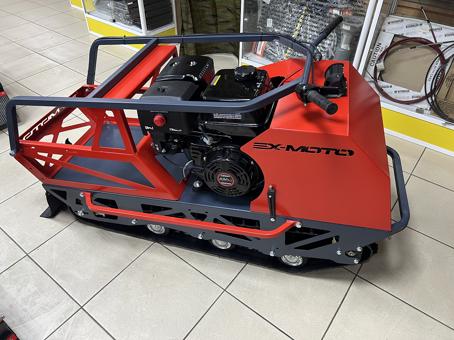 Мотобуксировщик EX-MOTO SNOWDOG S500 15л.с в Реутове