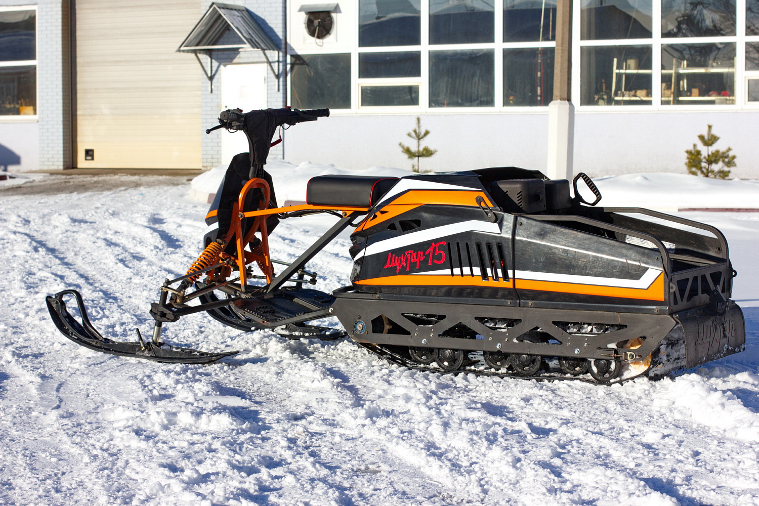 Мотобуксировщик IRBIS Мухтар 15 с лыжным модулем в комплекте в Реутове