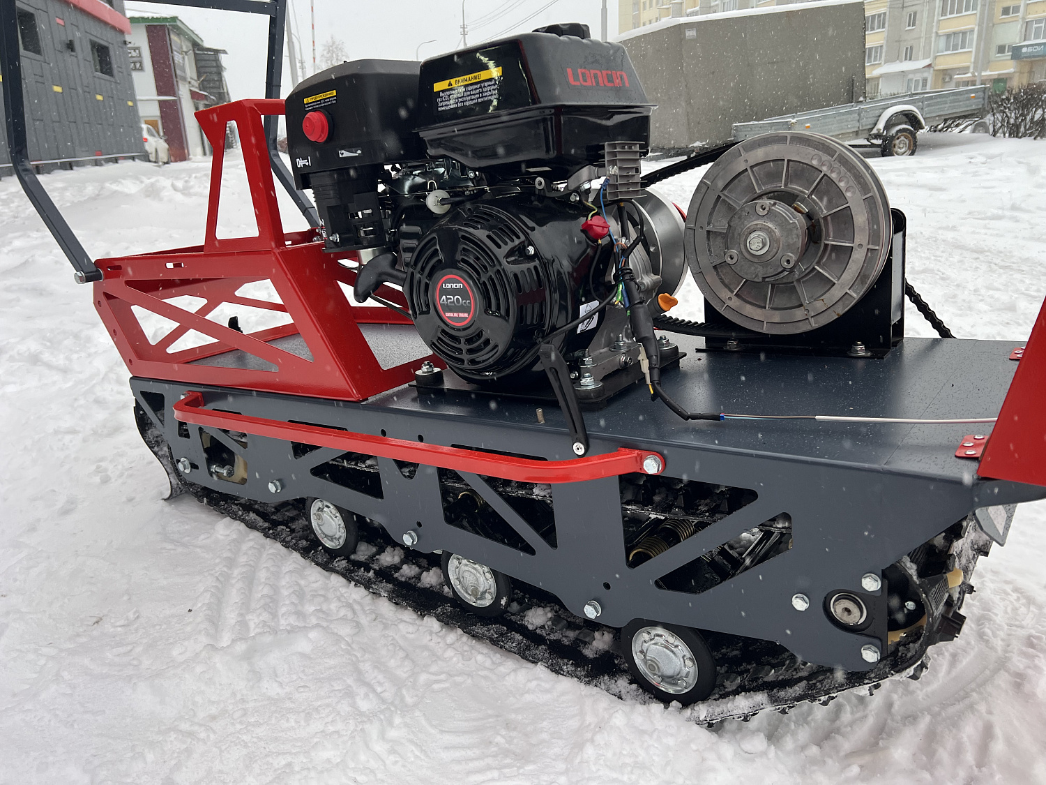 Мотобуксировщик EX-MOTO SNOWDOG S500 15л.с в Реутове