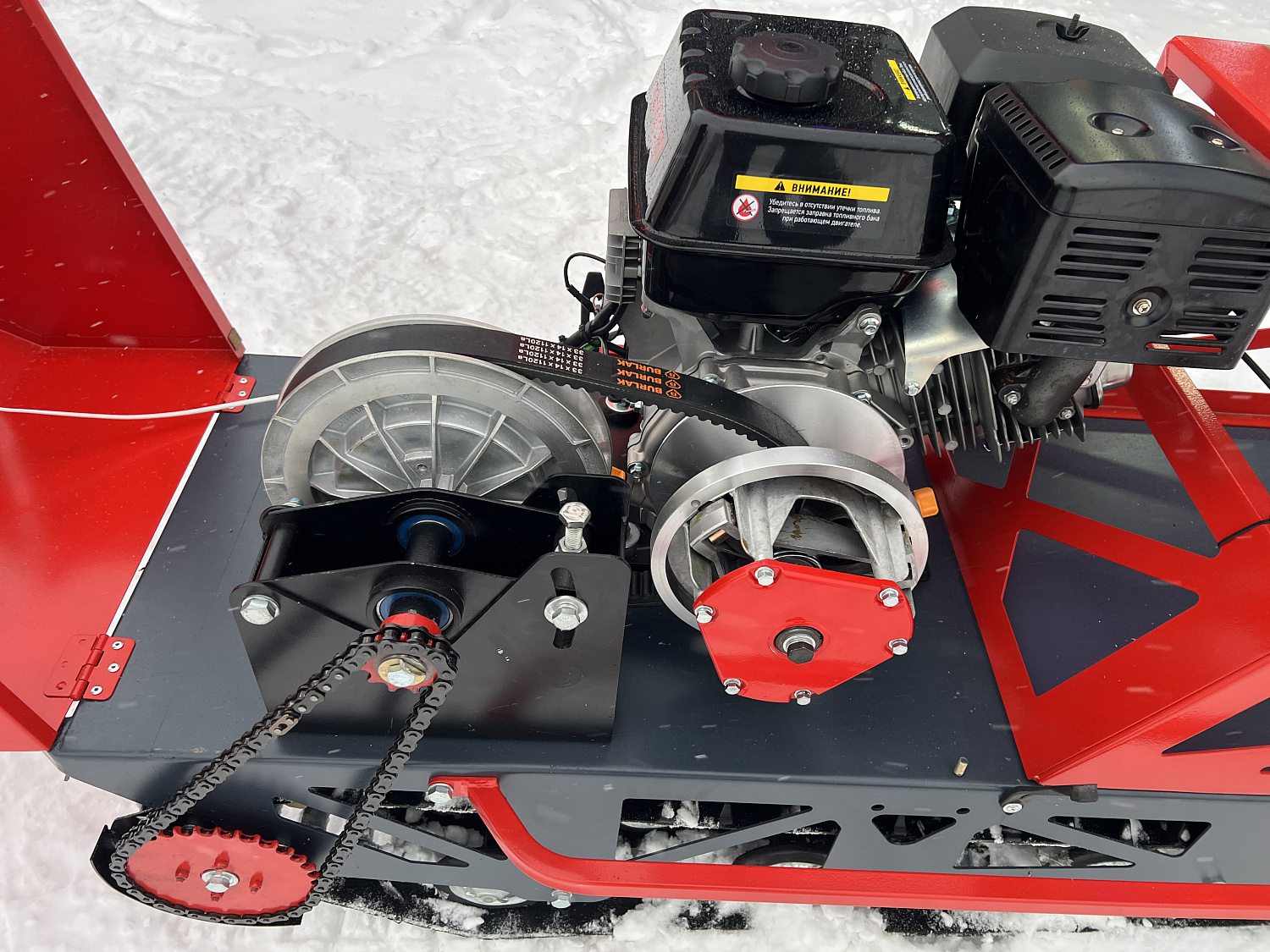 Мотобуксировщик EX-MOTO SNOWDOG S500 15л.с в Реутове