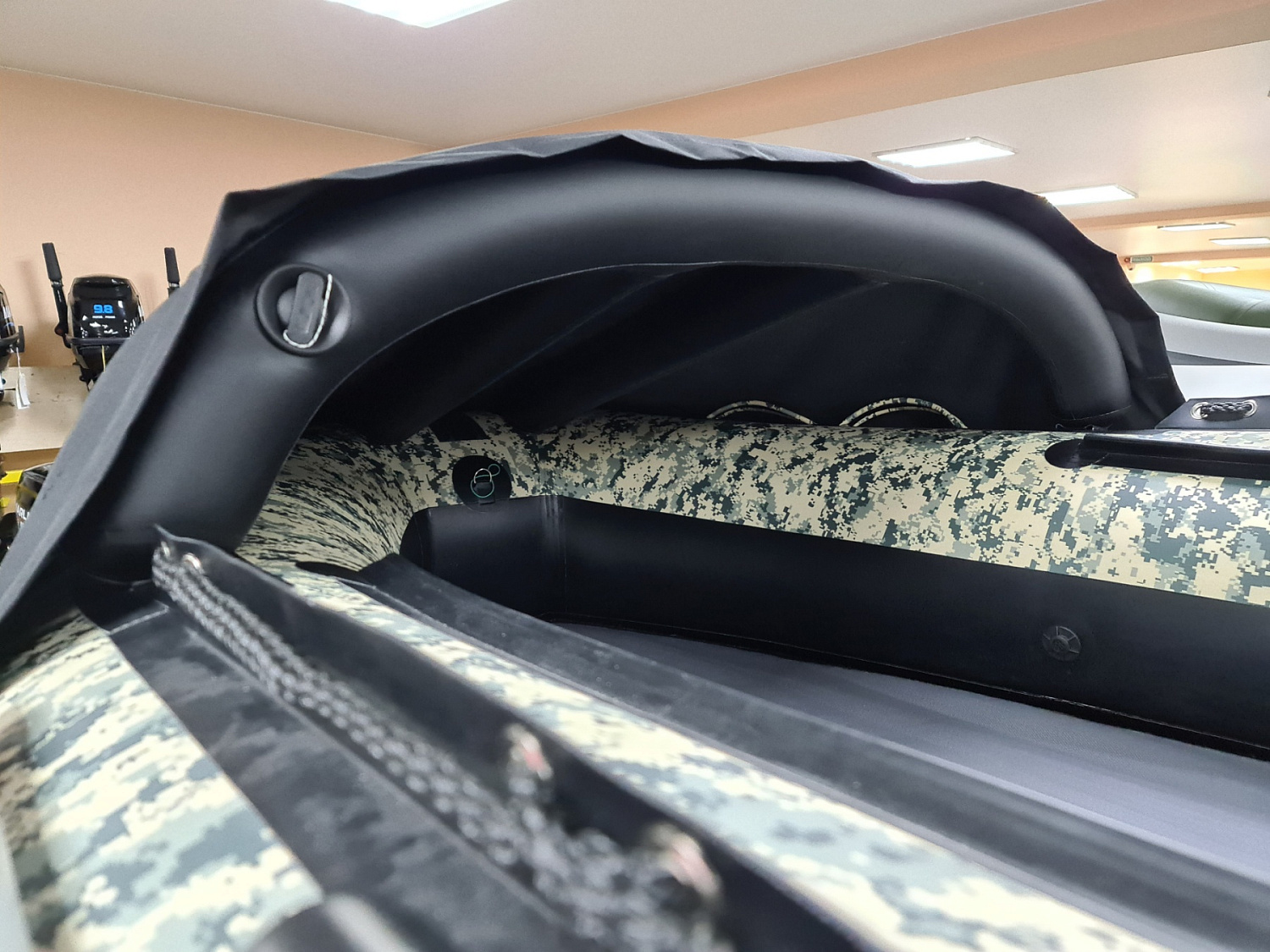 КОМПЛЕКТ НОСОВОГО ТЕНТА К ЛОДКЕ SMARINE AIR MAX 360 ЧЕРНЫЙ в Реутове